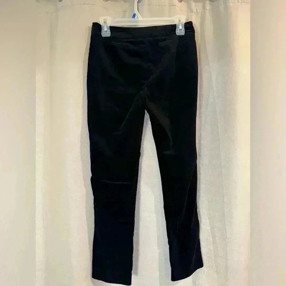 Women’s Black Velvet Talbots Pants - Picture 2 of 8